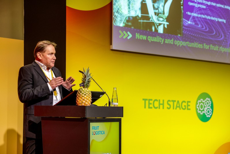 Sprecher auf der Tech Stage