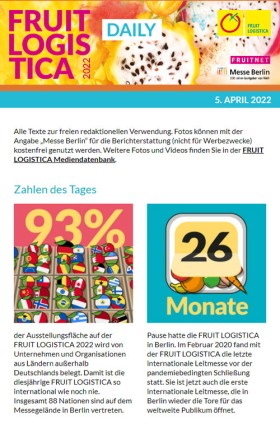 FRUIT LOGISTICA 2022 Daily 1