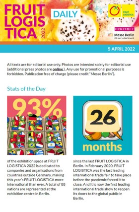 FRUIT LOGISTICA 2022 Daily 1